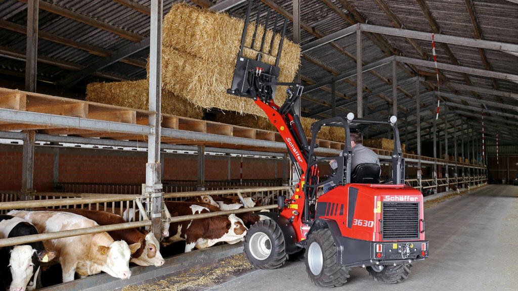 Schäffer 3630: Wirtschaftlicher Hoflader mit starkem Antrieb
