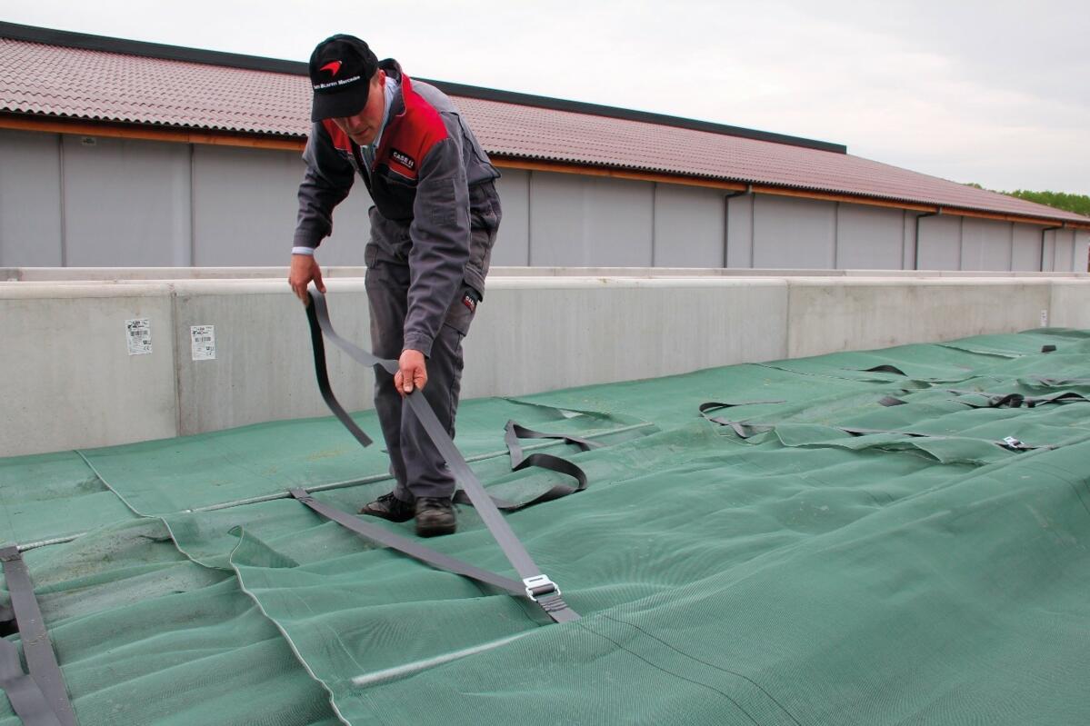 Couverture hermétique et tension de surface: Agritec Silage Safe