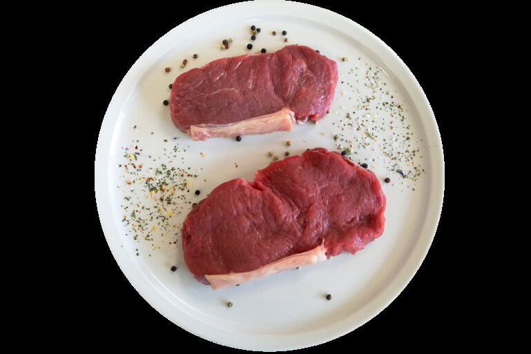 Bild Entrecote freigestellt