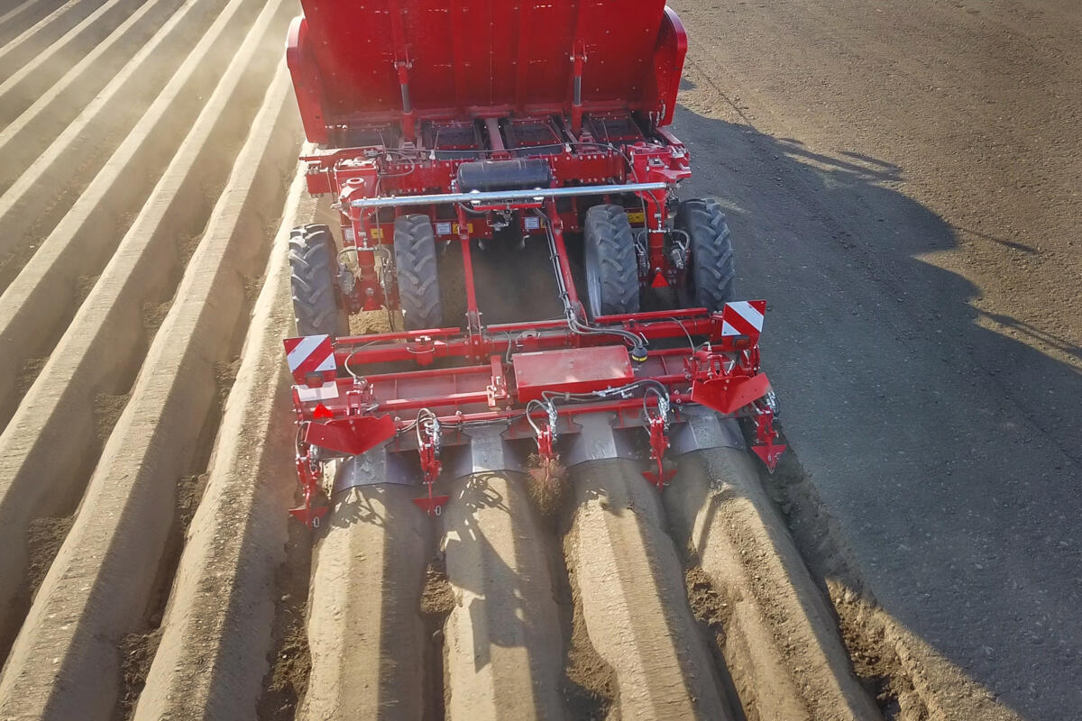 Technique de plantation Grimme