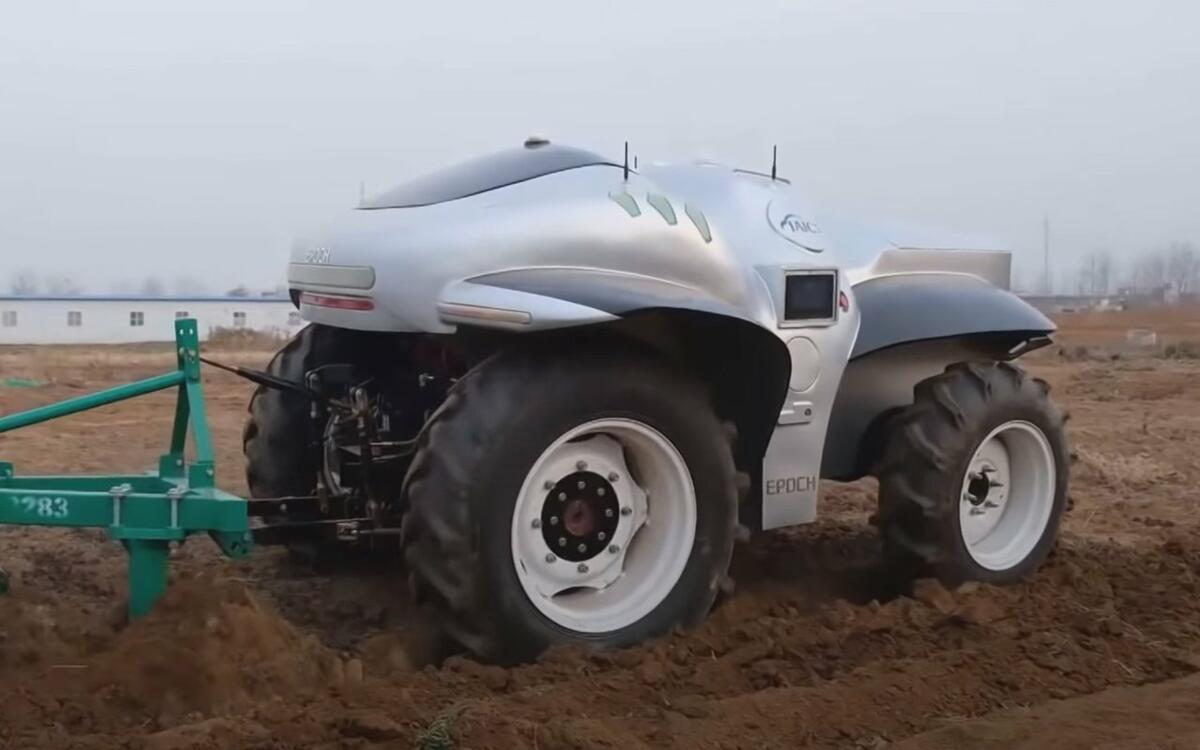 Premier tracteur autonome et à hydrogène chinois