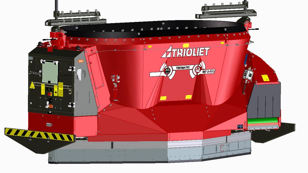Neuer Fütterungsroboter Triomatic WP 2 600