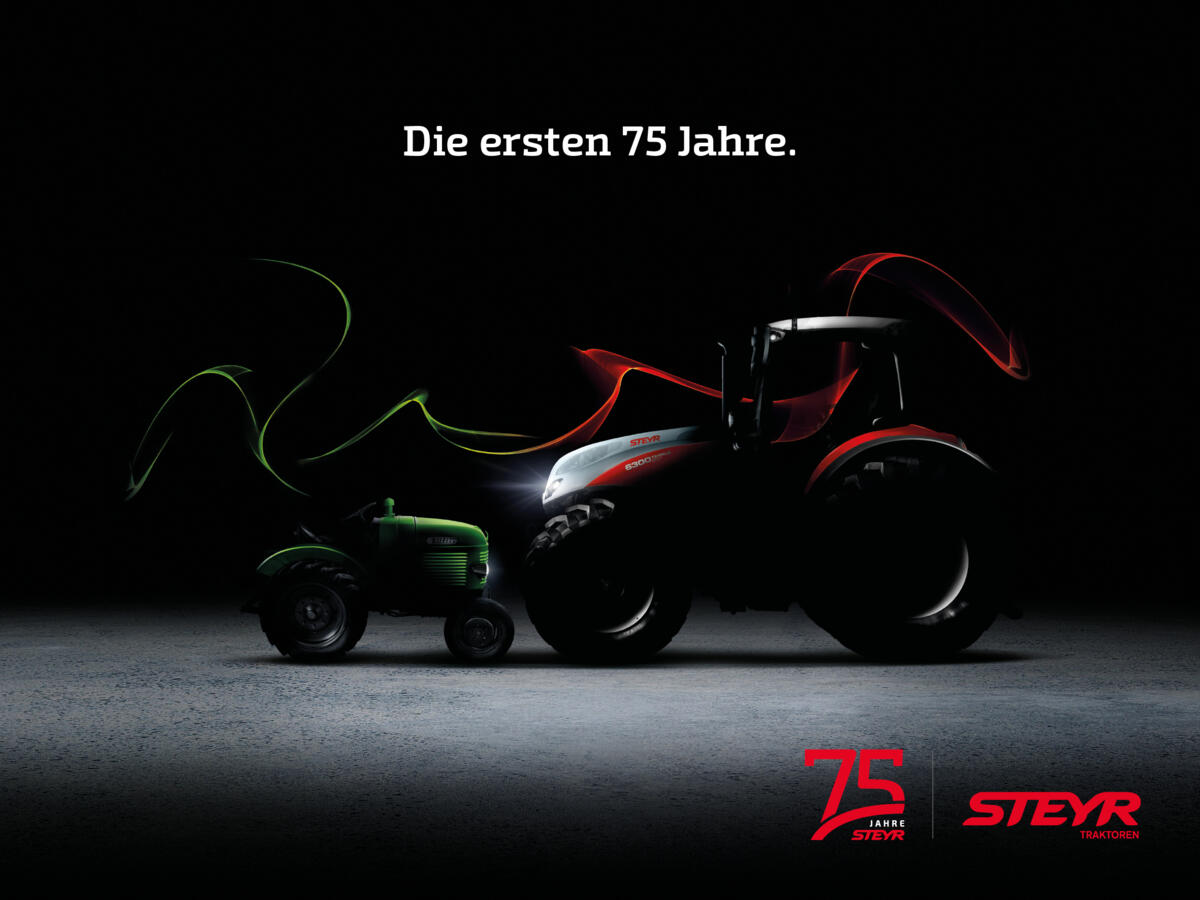 Steyr feiert 75 Jahre Traktorenproduktion