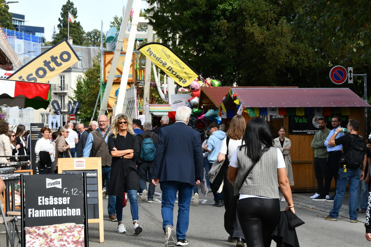 An der OLMA verhungert man nicht.