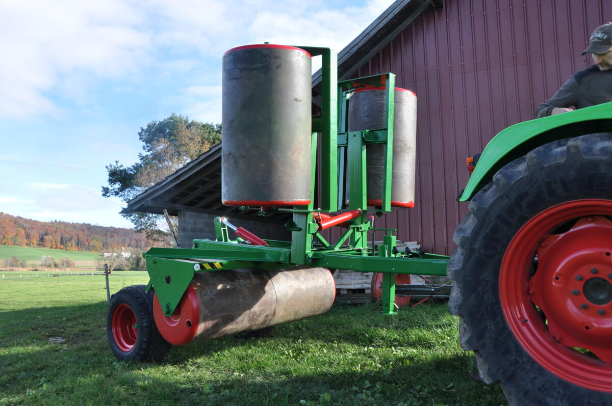 Maschinen, die Lauric Etter selbst gebaut hat.