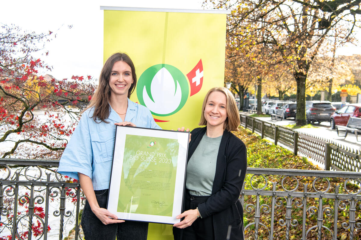 Der Grand Prix Bio Suisse 2023 geht an Fabas