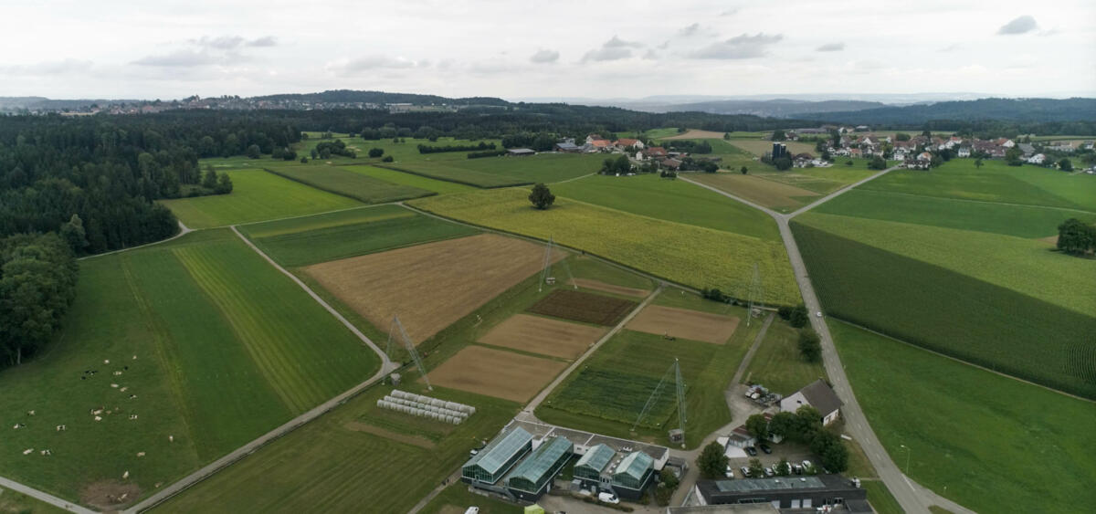 Station de recherche de l'EPFZ pour les sciences végétales à Eschlikon (TG).
