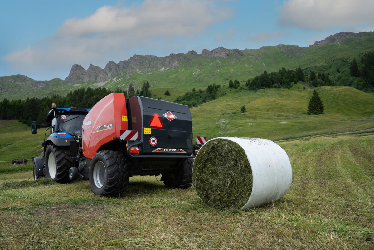 Kuhn FB 3130 mit neuer Folienbindung