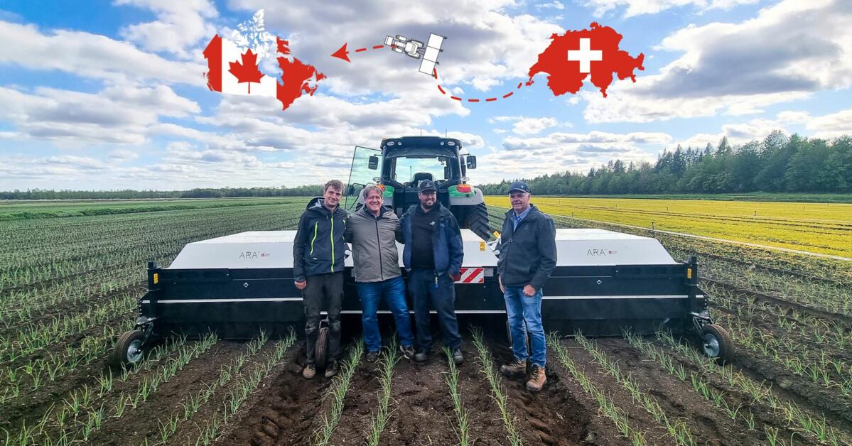 Ecorobotix startet den Vertrieb in Nordamerika