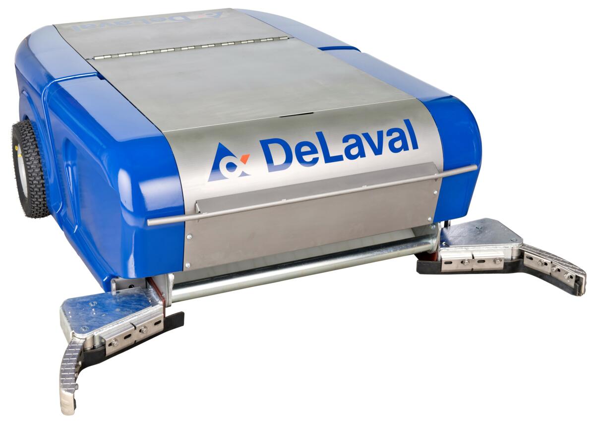Neue Entmistungsroboter für feste Böden von DeLaval