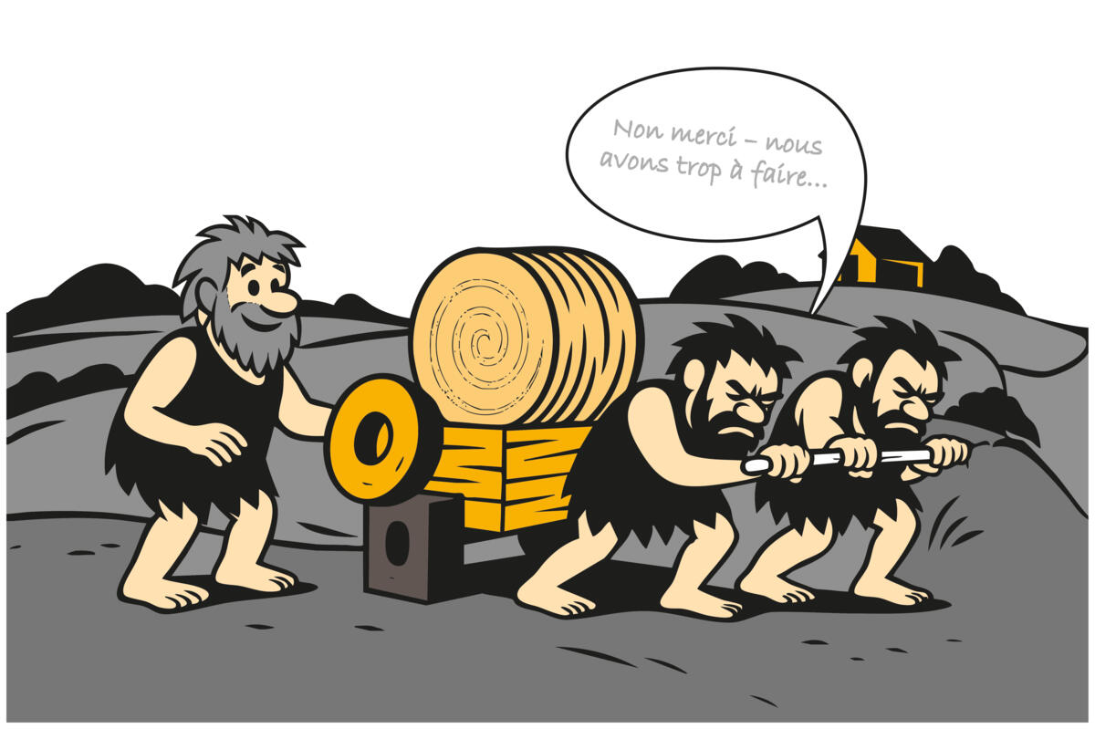 Sans temps pour la réflexion et la planification, l’efficience en pâtit.                               