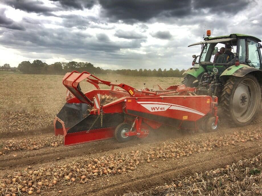 Grimme präsentiert neuen Gemüseschwadleger