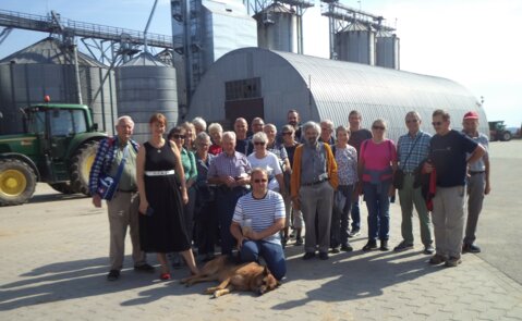 Gruppenbild Getreidefarm