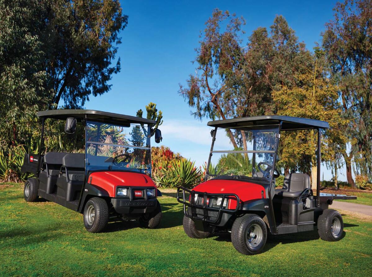 Neues Fahrzeug - Toro Workman GTX Lithium-Ion