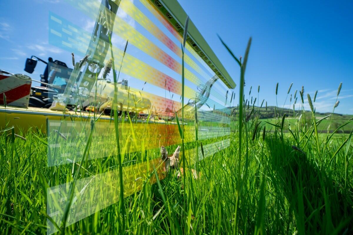 Assistenzsystem am Mähwerk zur Tiererkennung