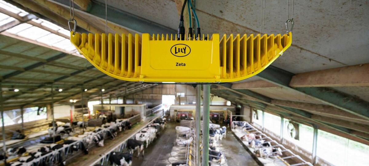 Lely Zeta: Stallmonitor mit Kamera und LED  