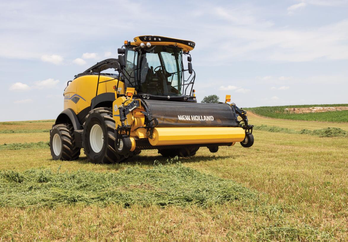 Nouvelles fonctionnalités sur l’ensileuse New Holland