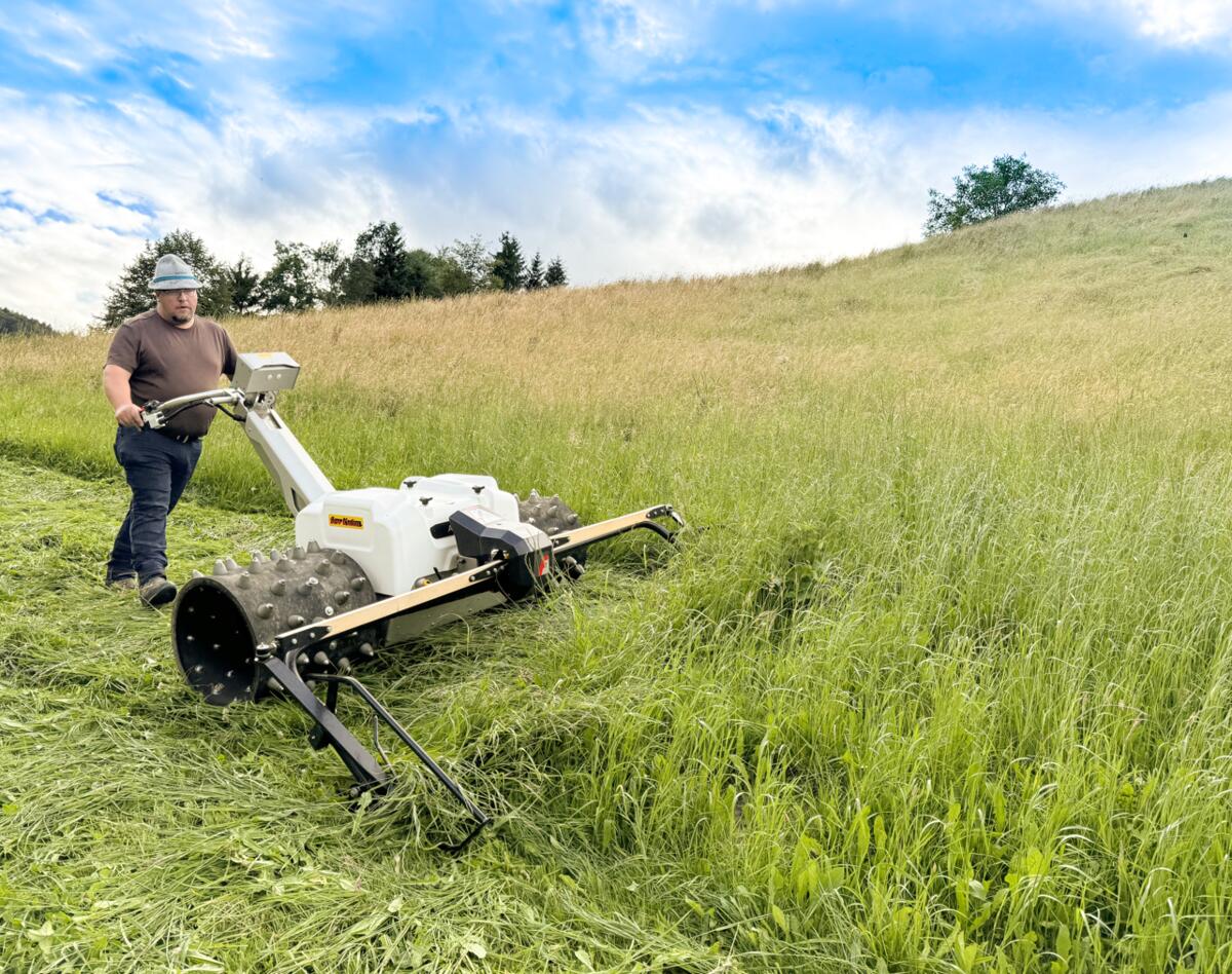 Démo dans le terrain en conditions humides