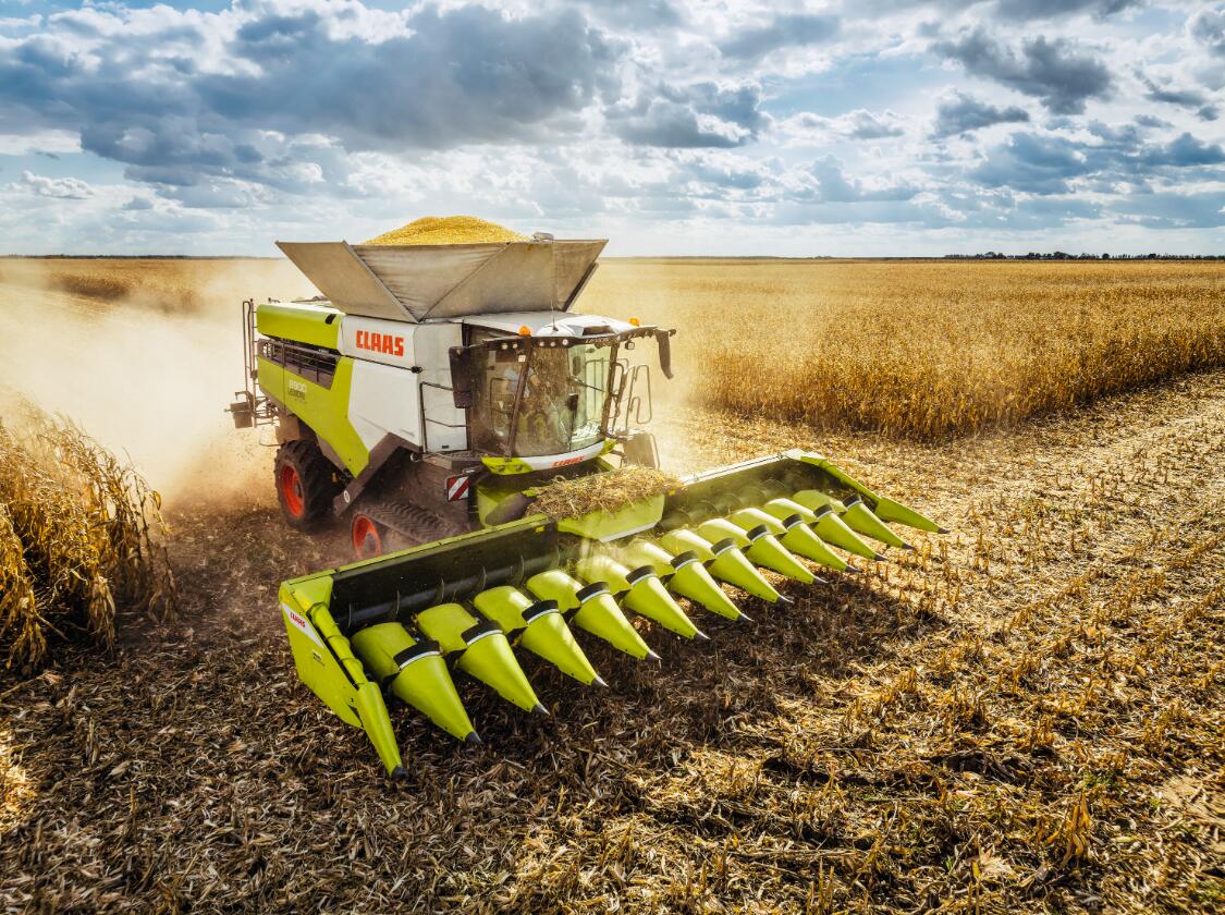 Neue Generation Maispflücker Claas Rovio 4 