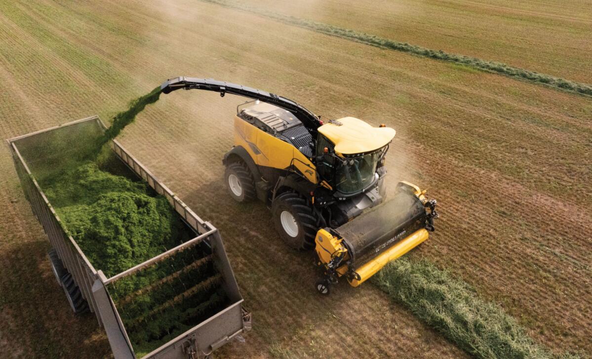 Nouvelles fonctionnalités sur l’ensileuse New Holland