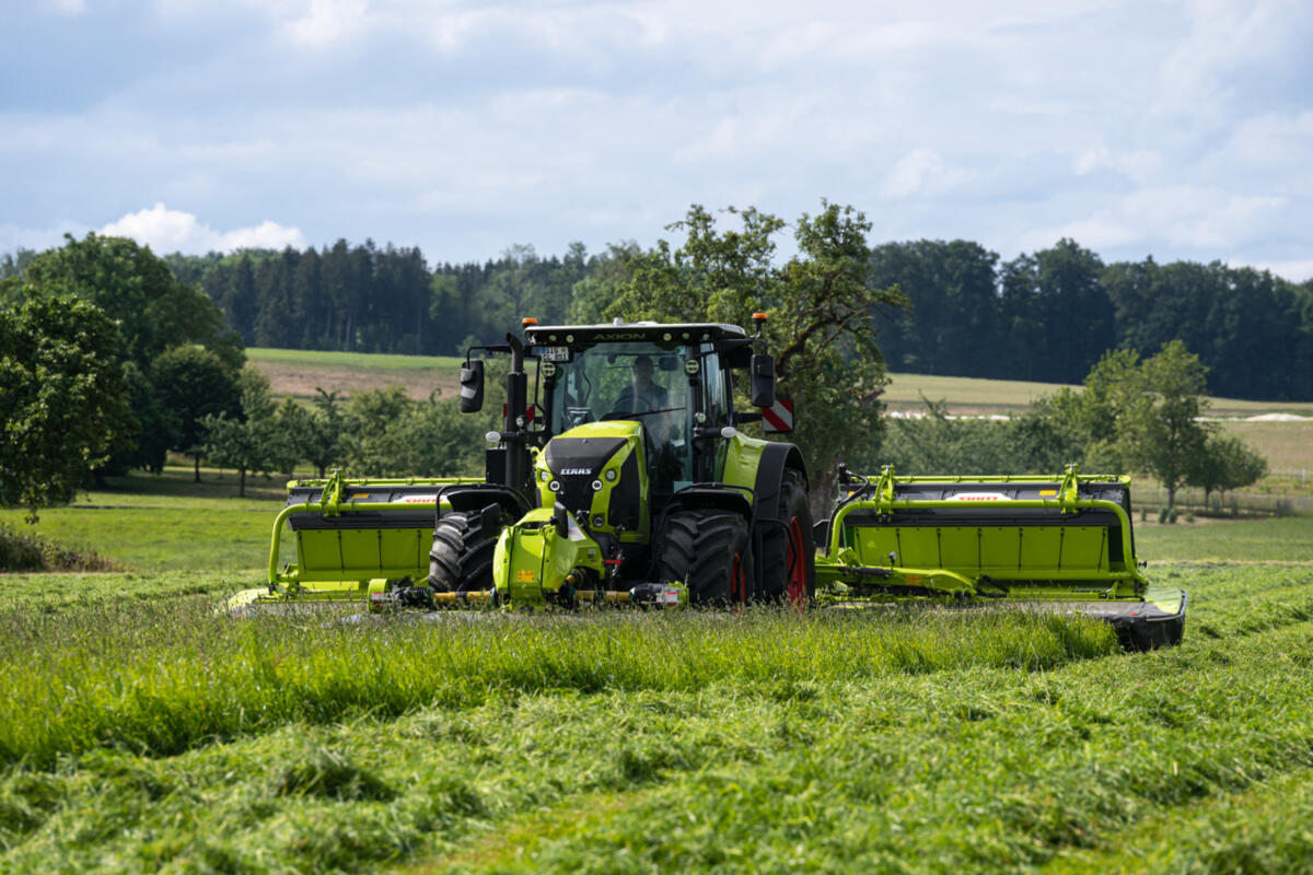 Sortie de la 250 000e faucheuse Claas  