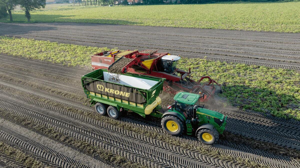Krone GX 360 Plus – remorque compacte et polyvalente  