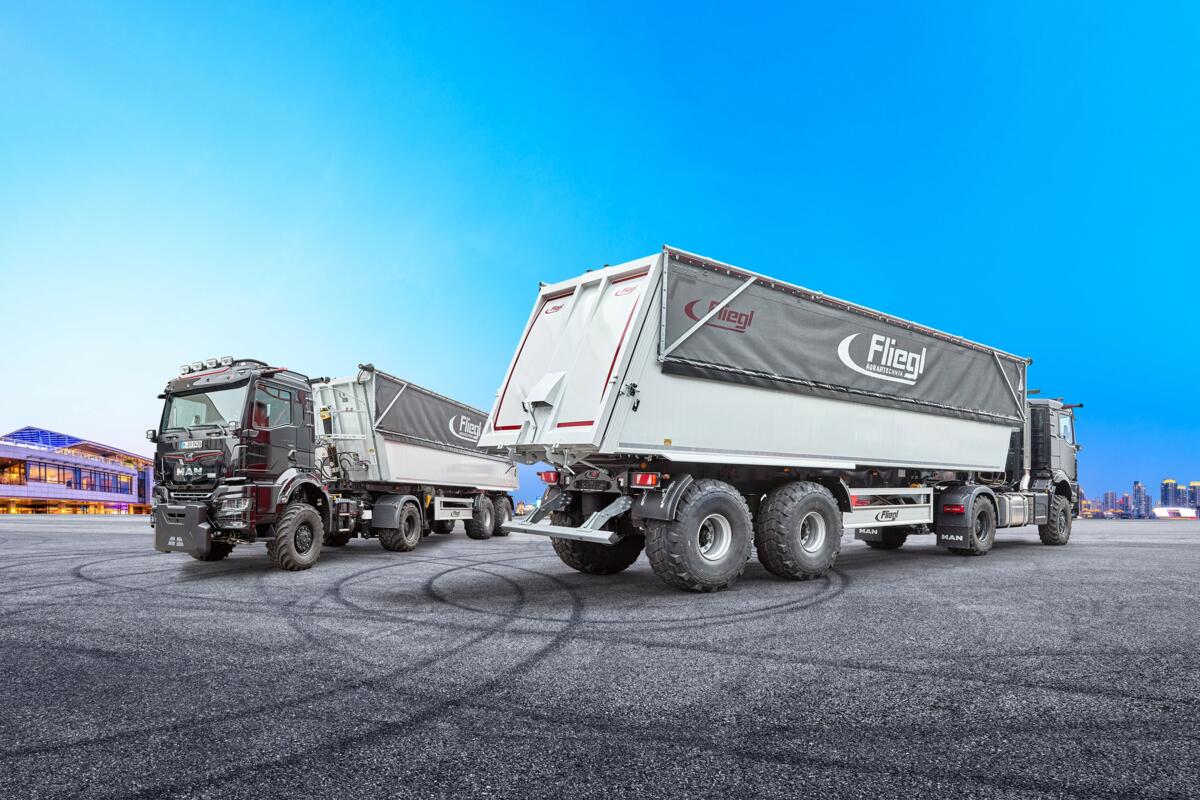 Fliegl Sattel-Kipper - Effizient und vielseitig 