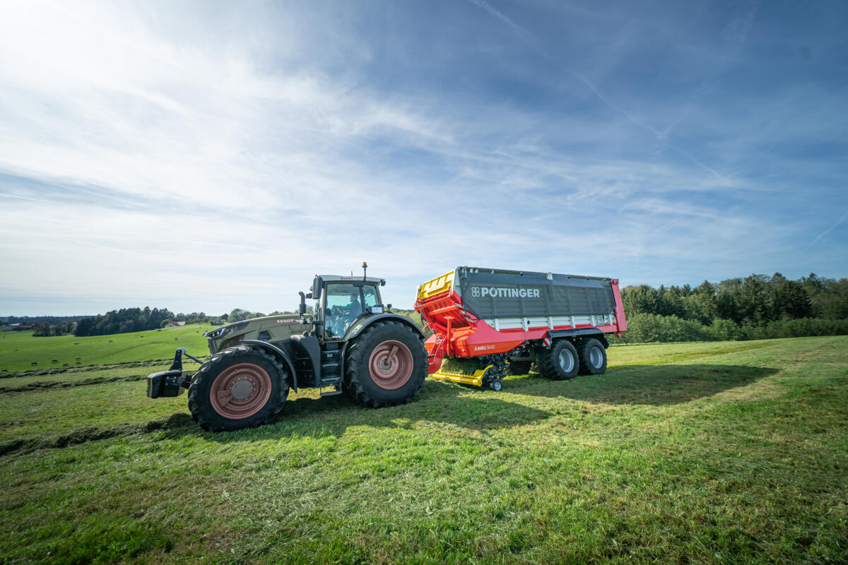 Der neue Jumbo 8000 schneidet viel kürzer 