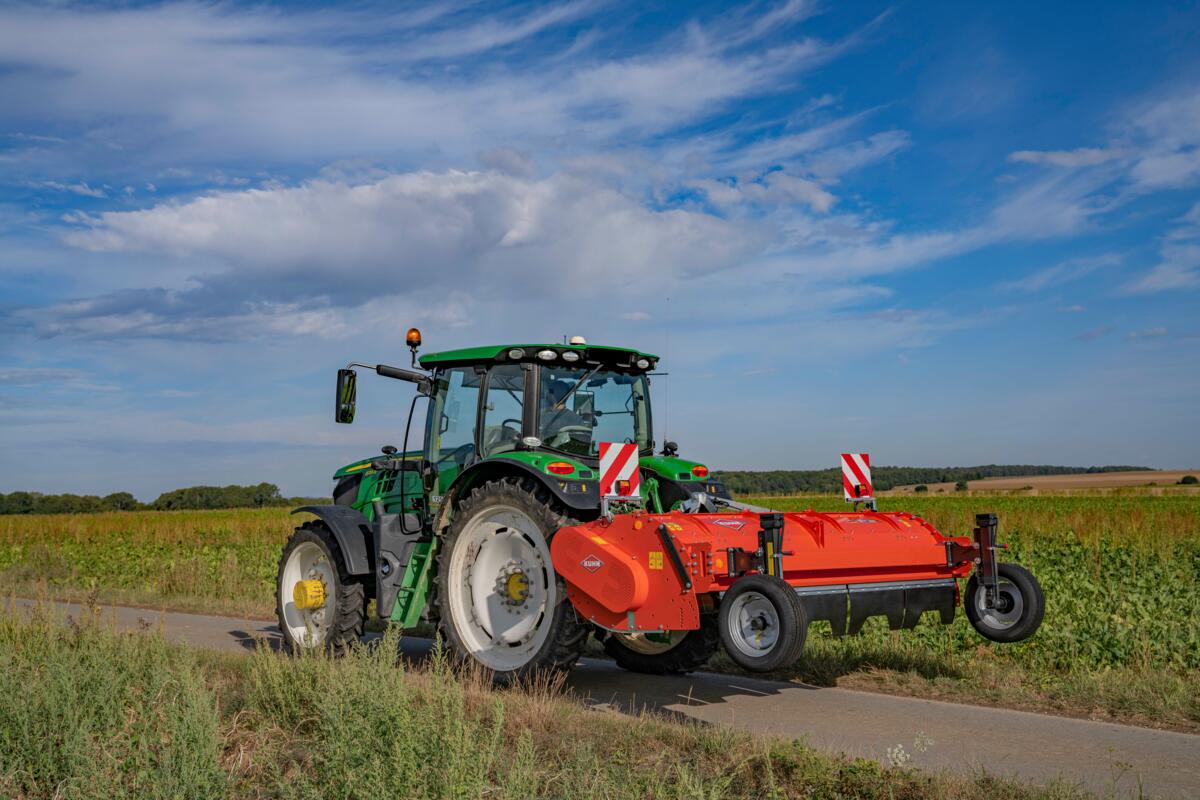 Neues Mulchgerät für den Kartoffelanbau