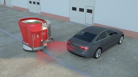 Lely Vector obstacle protection sensor