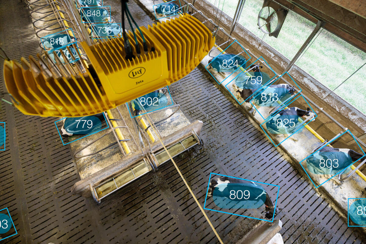 Lely Zeta: Stallmonitor mit Kamera und LED  