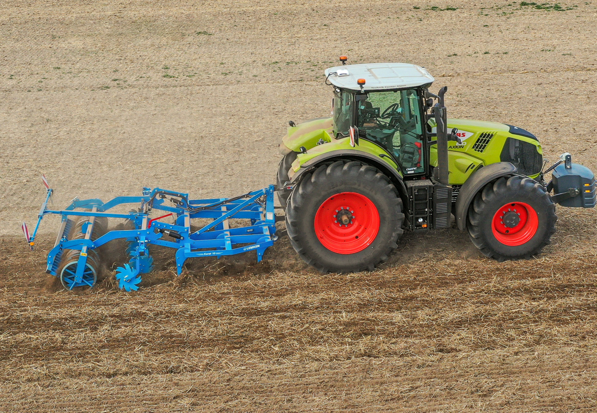 Neuer vielseitiger Lemken Grubber