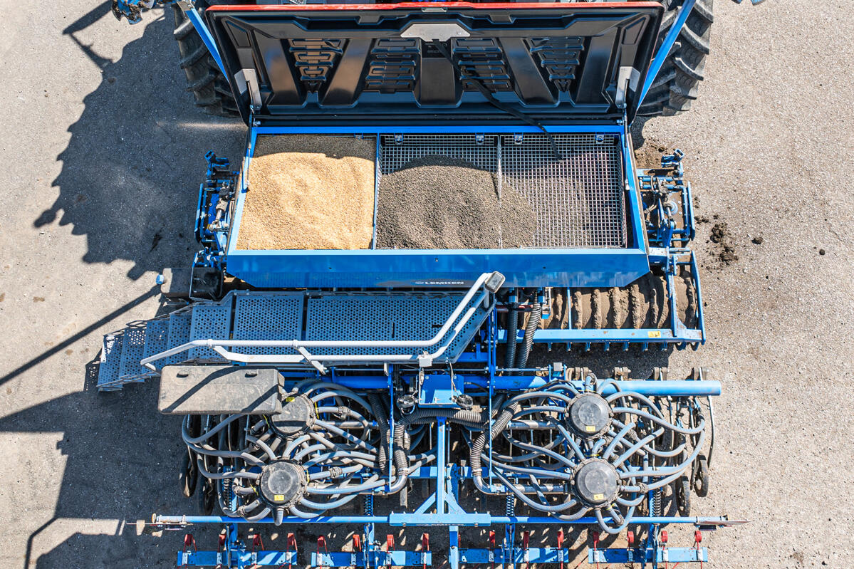 Neue Lemken Solitair mit Kreiselegge Zirkon