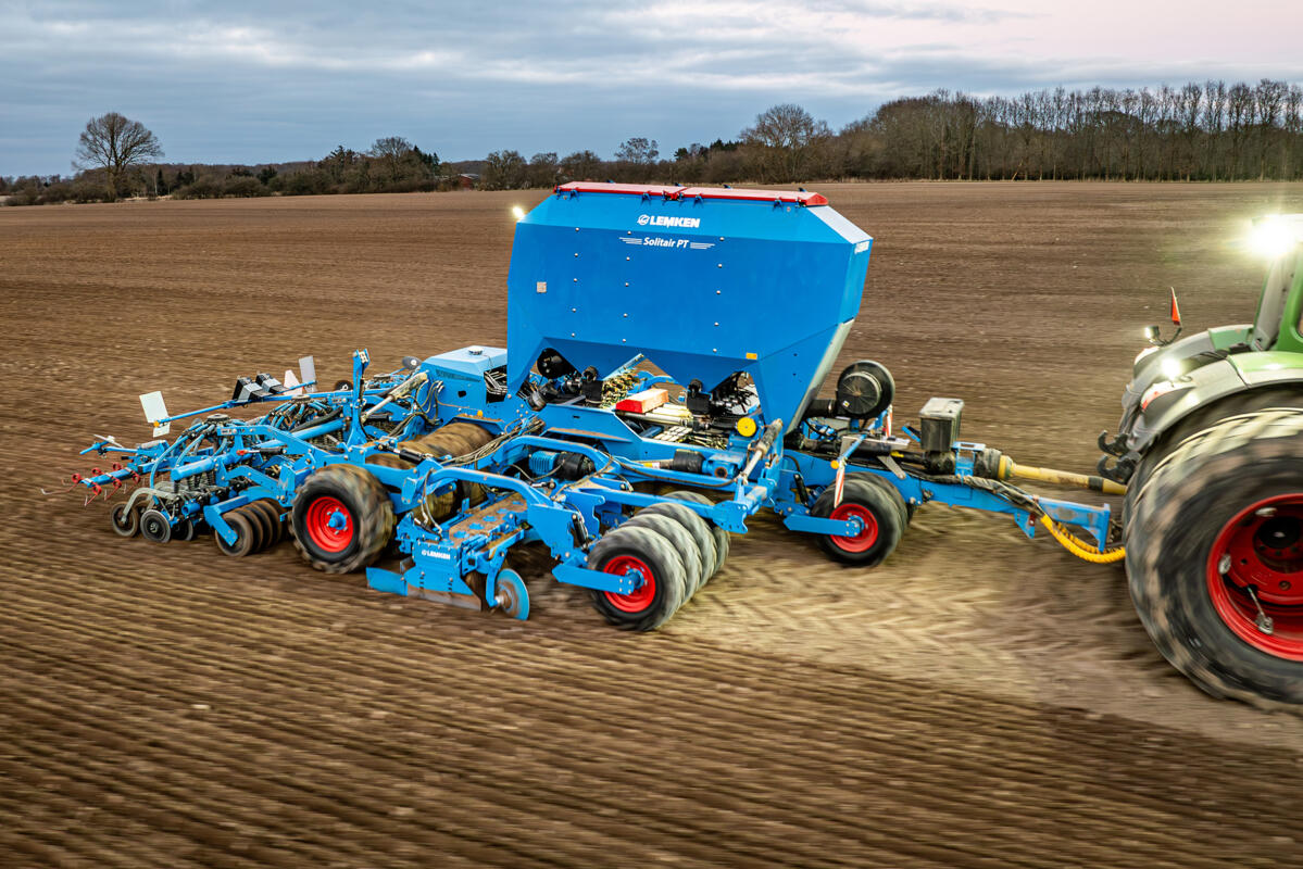 Neue Lemken Solitair Bestellkombination