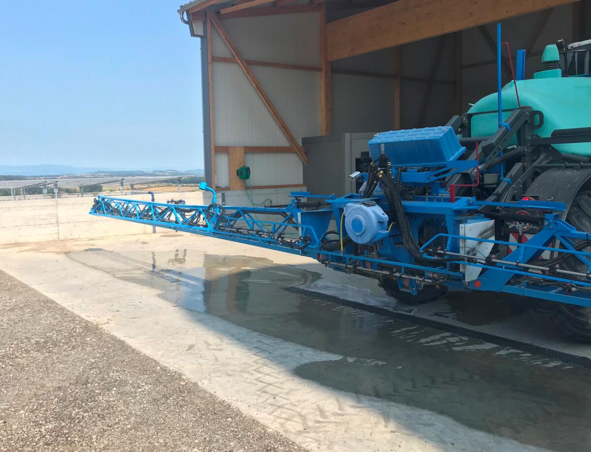 Nouvelle fiche sur les places de remplissage et nettoyage des pulvérisateurs 