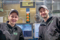 Top-motivierte Betriebsleiter der Trocknungsanlage Oberkirch.