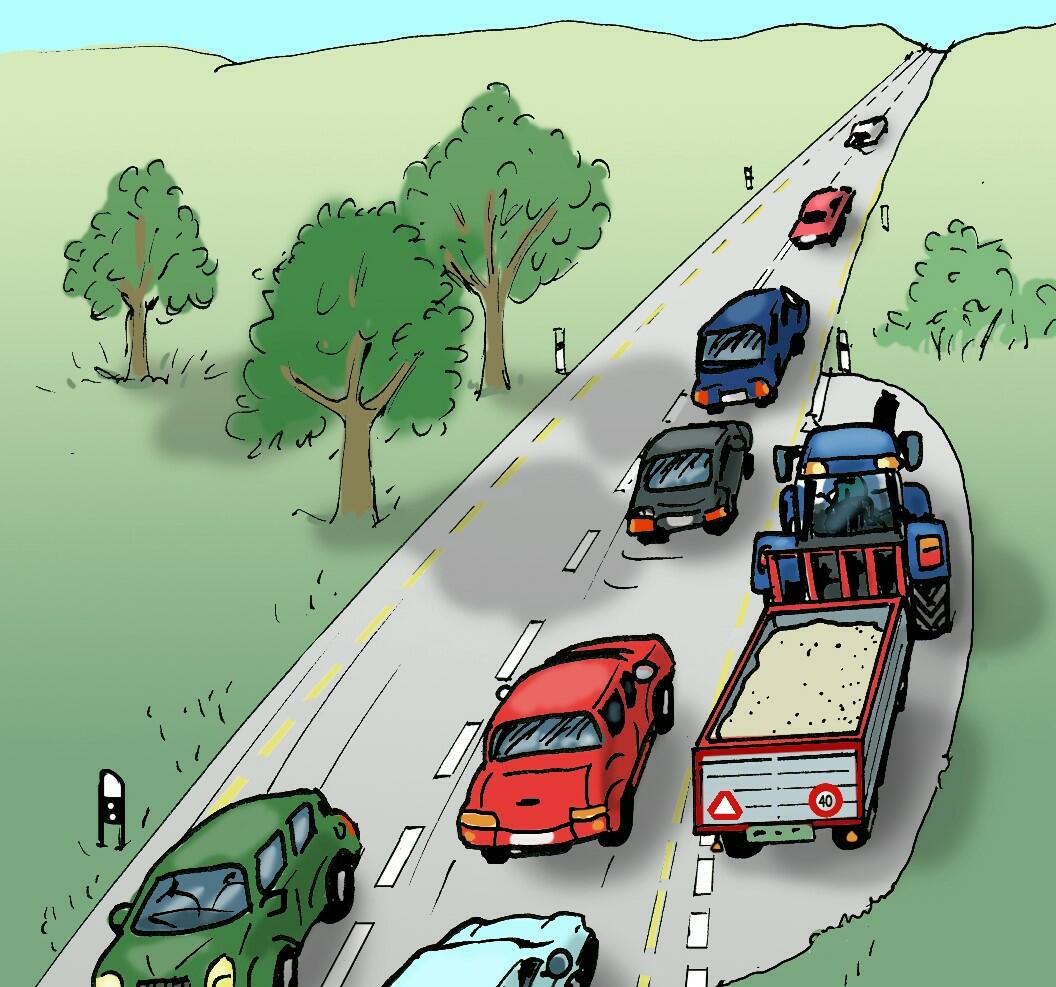 Rechts ranfahren – nette Geste oder Pflicht?