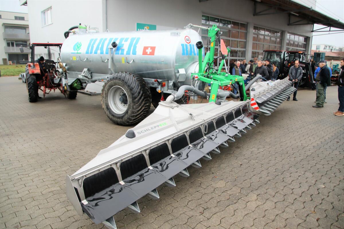 Neues Ausbringungssystem für Gülle vorgestellt