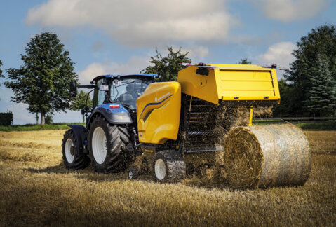 New Holland launches new Roll-Bar 125 fixed chamber round baler_593528