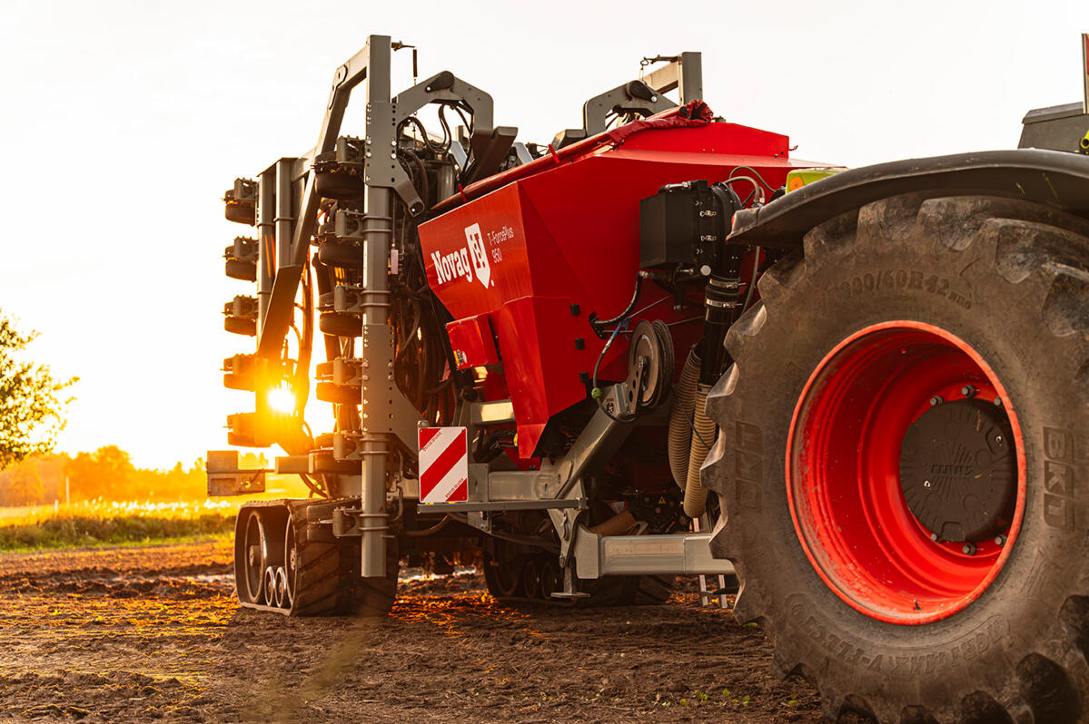 Neues 9 m Direktsaat-Gerät von Novag