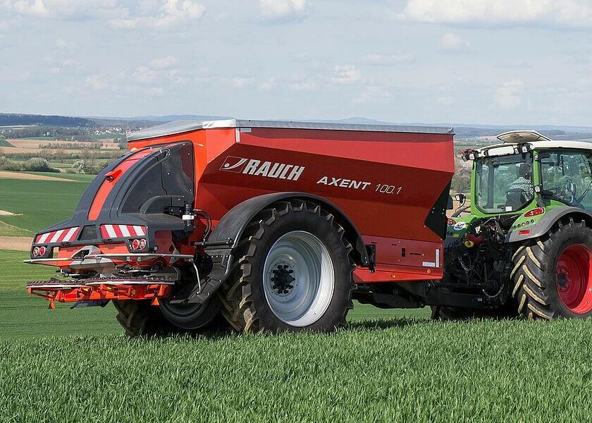 Épandage de chaux aussi avec régulation EMC