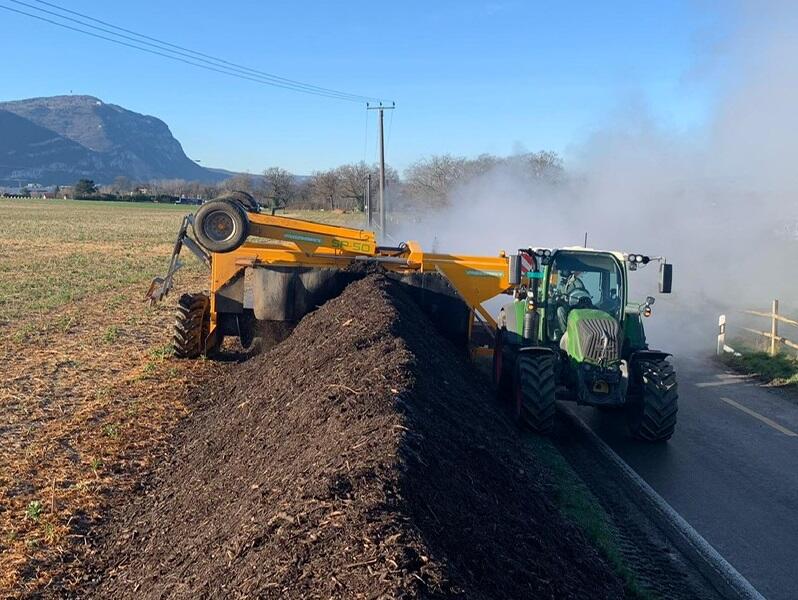 Die Landwirtschaft wertet die Grünabfälle auf