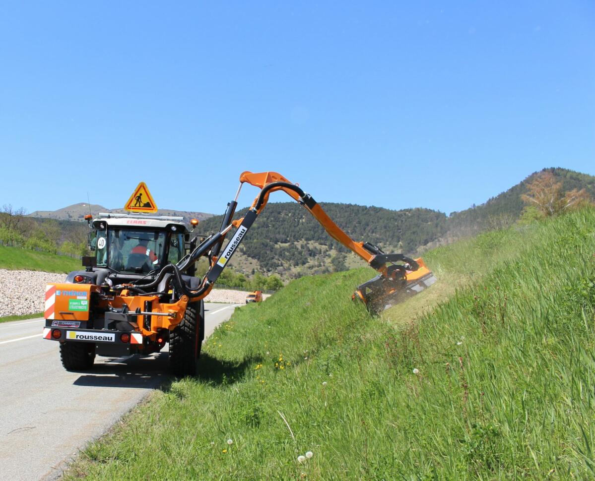 Nouvelle épareuse E-Thenor 615 PA à rotor électrique