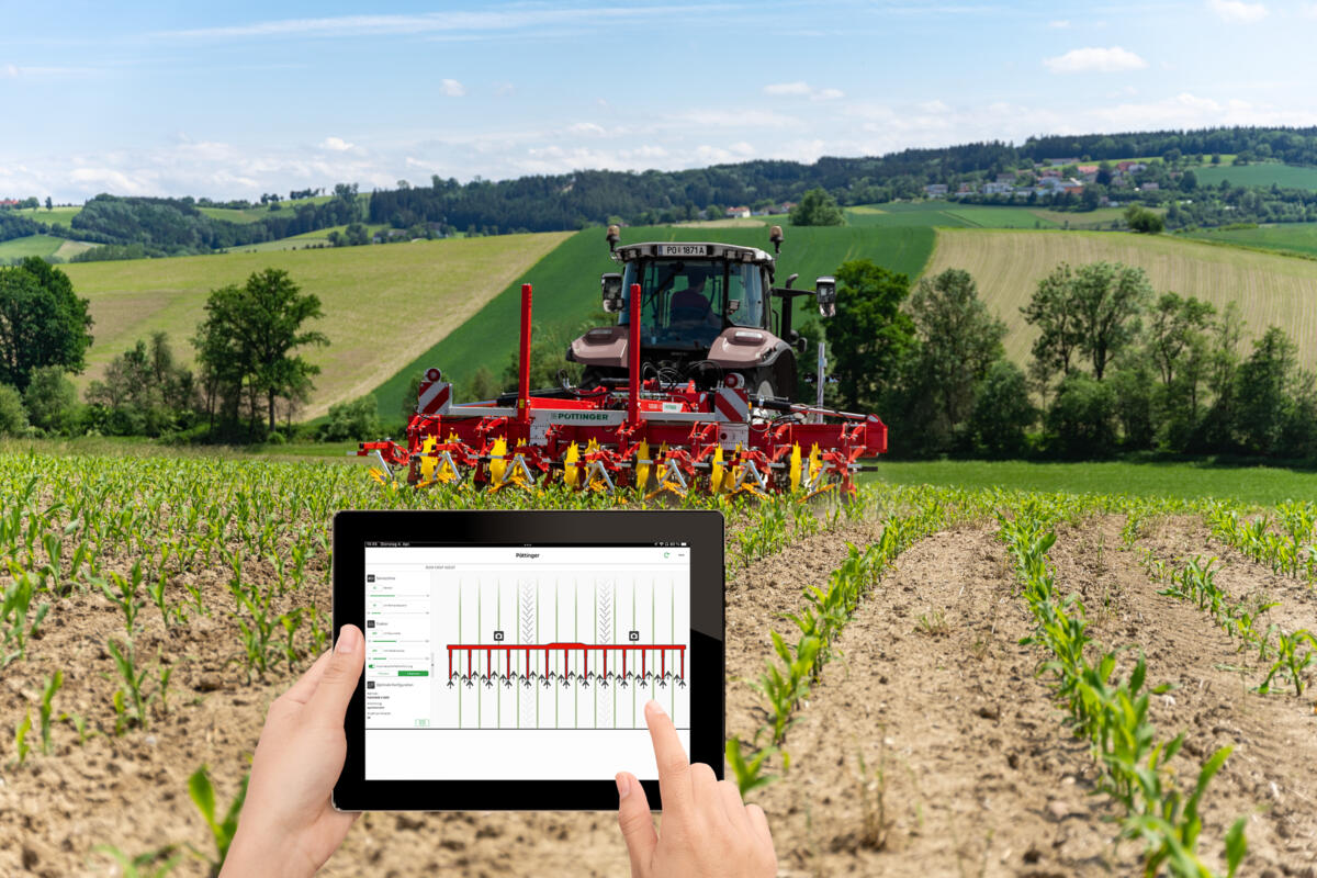 Row Crop Assist - Konfiguration des Hackgeräts