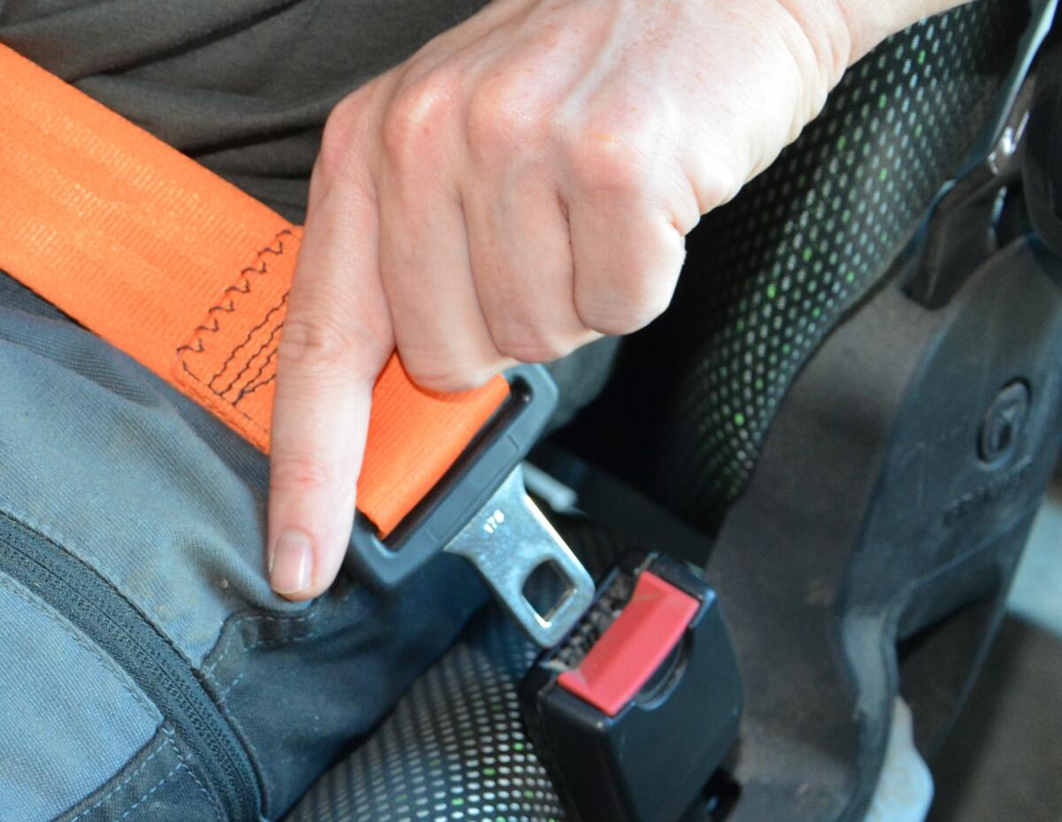 Gurte: In Betrieben mit Angestellten gilt Ausrüstungspflicht.