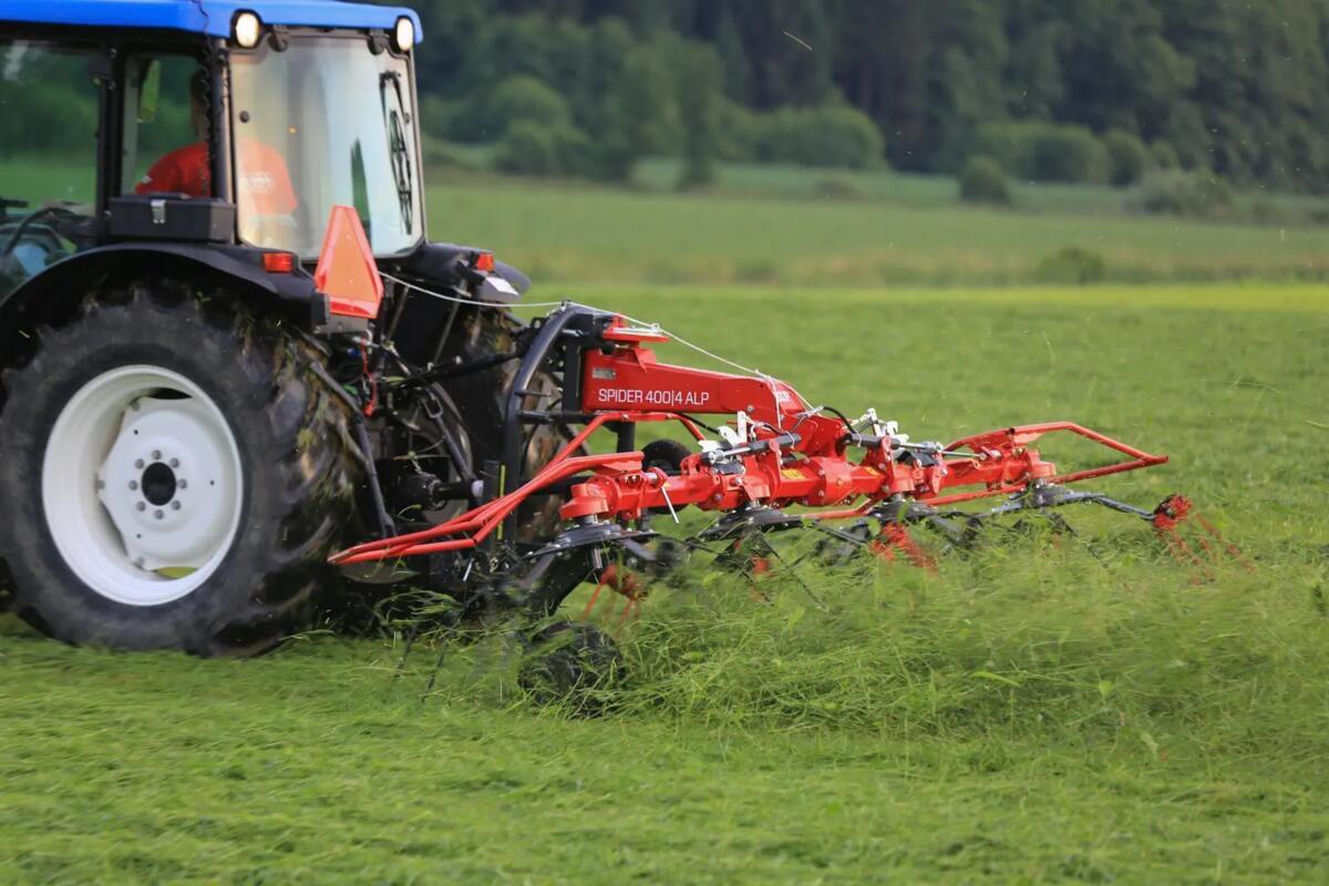Kreiselheuer für die Berg landwirtschaft