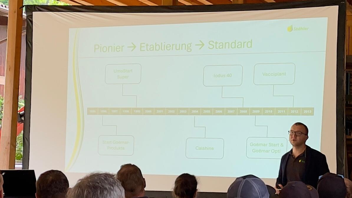 Florian Marti, Leiter Aussendienst bei Stähler Suisse SA, begrüsste die Teilnehmenden und eröffnete die Tagung mit einem Dank an Walter und Regula Erb f...