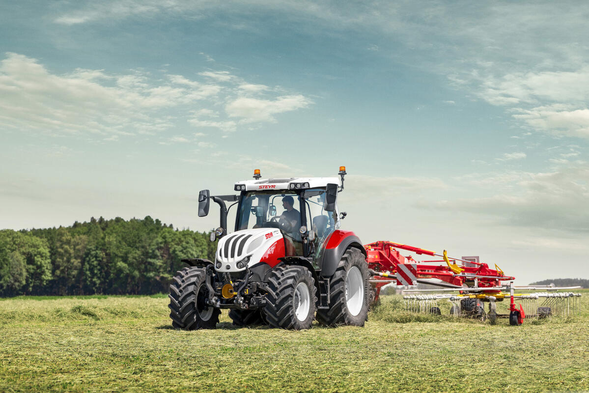 Steyr Expert CVT-Traktoren mit neuen Funktionen