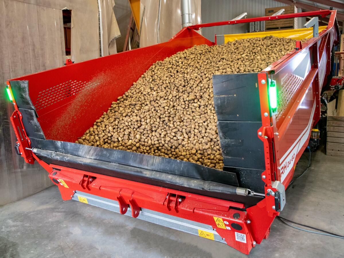 Neue Generation Grimme-Schüttbunker 