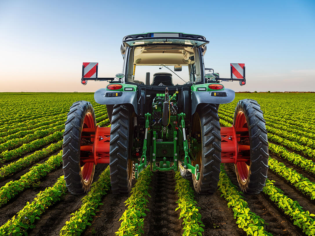 Hydraulisch verstellbare Zwillingsradbereifung